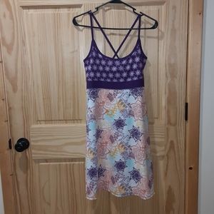 Lola purple printed athletic sports dress size S